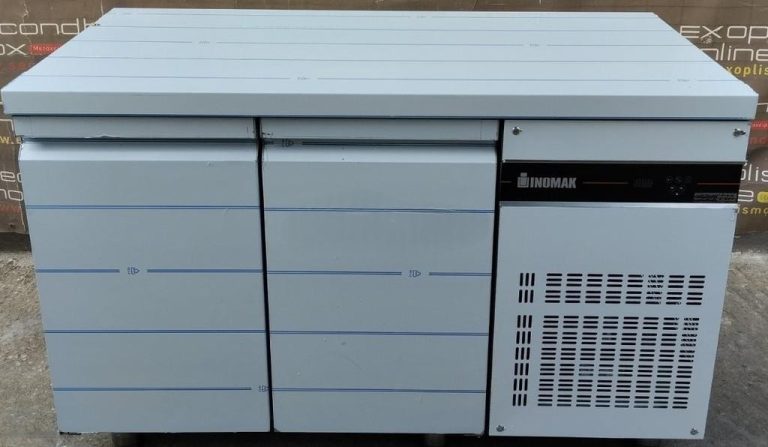 Ψυγείο Πάγκος Συντήρηση με 2 Πόρτες – 224 L – 134,5 x 60 x 87,3 cm – INOMAK PMRPT99