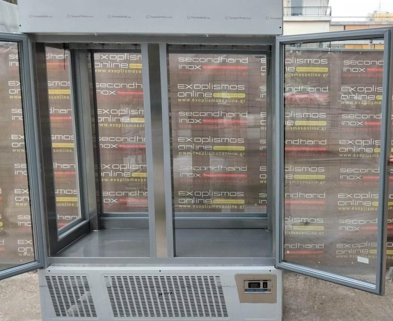 Ψυγείο Θάλαμος Βιτρίνα Συντήρηση Κρεάτων με 2 Πόρτες – 1732 L – 160 x 80 x 220 cm – BAMBAS UBK 160