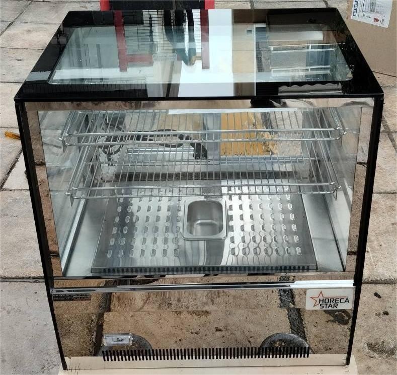 Βιτρίνα Θερμαινόμενη Επιτραπέζια – 108 L – 66 x 52 x 70 cm – BAMBAS GN660HRT