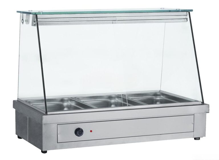Μπαιν Μαρί Επιτραπέζιο για 3 Λεκανάκια GN 1/1 - 106 x 70 x 77 cm - BAMBAS MT 106