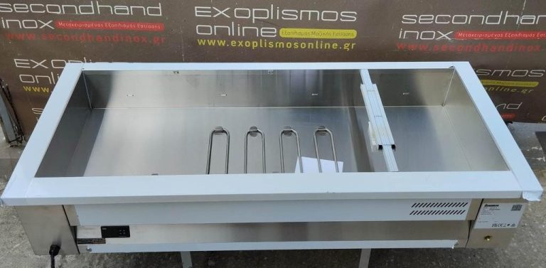 Μπαίν Μαρί Επιτραπέζιο Χωρίς Βιτρίνα – 4 x GN 1/1 – 140,6 x 62,9 x 26,8 cm – INOMAK MAV614