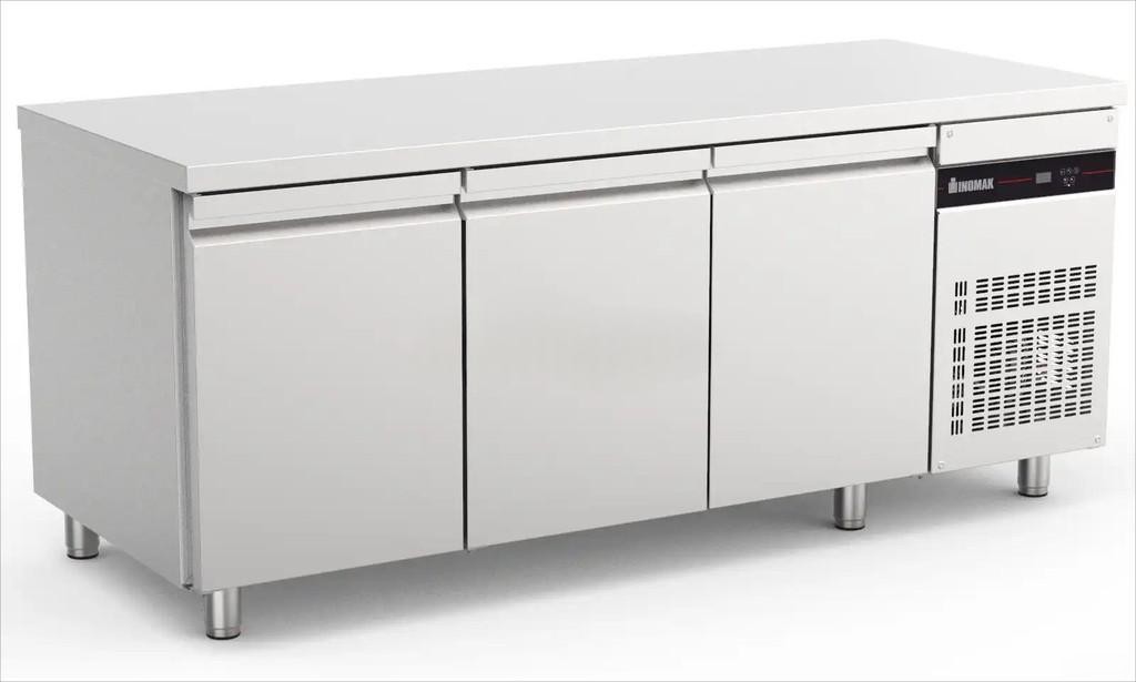 Ψυγείο Πάγκος Συντήρηση με 3 Πόρτες – 779 L – 202 x 80 x 87,3 cm – INOMAK PIZCT888