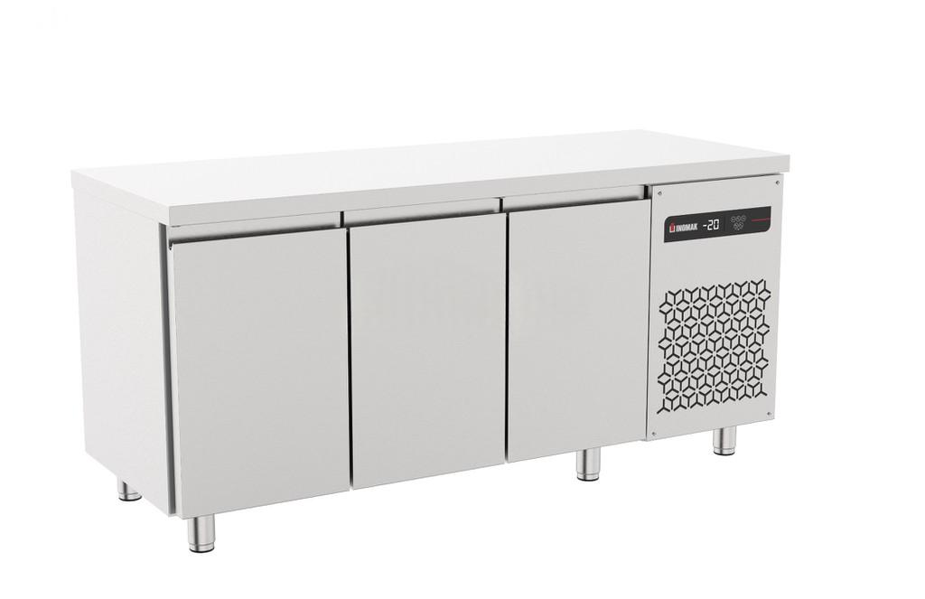 Ψυγείο Πάγκος Κατάψυξη με 3 Πόρτες – 350 L – 179,2 x 60 x 87,3 cm – INOMAK PMEGT999