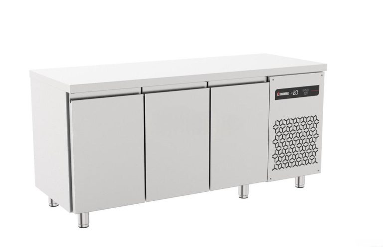 Ψυγείο Πάγκος Συντήρηση με 3 Πόρτες – 350 L – 179,2 x 60 x 87,3 cm – INOMAK PMRPT999